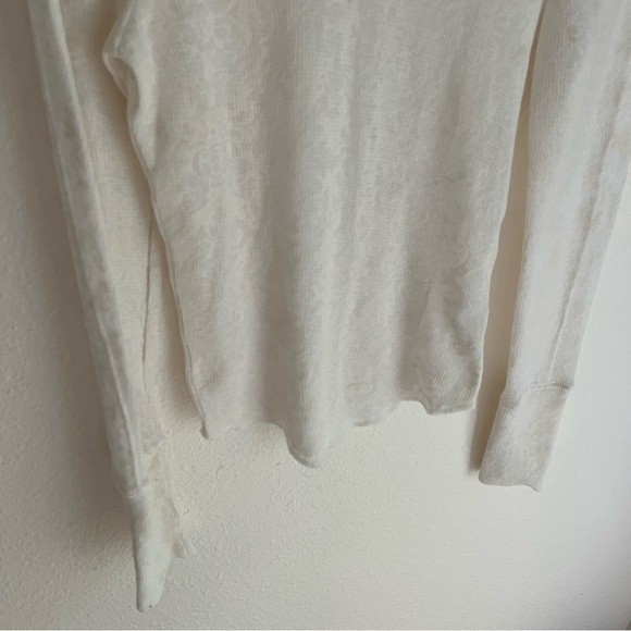 Free People Intimately Ivory Patterned Thermal - Picture 3 of 8